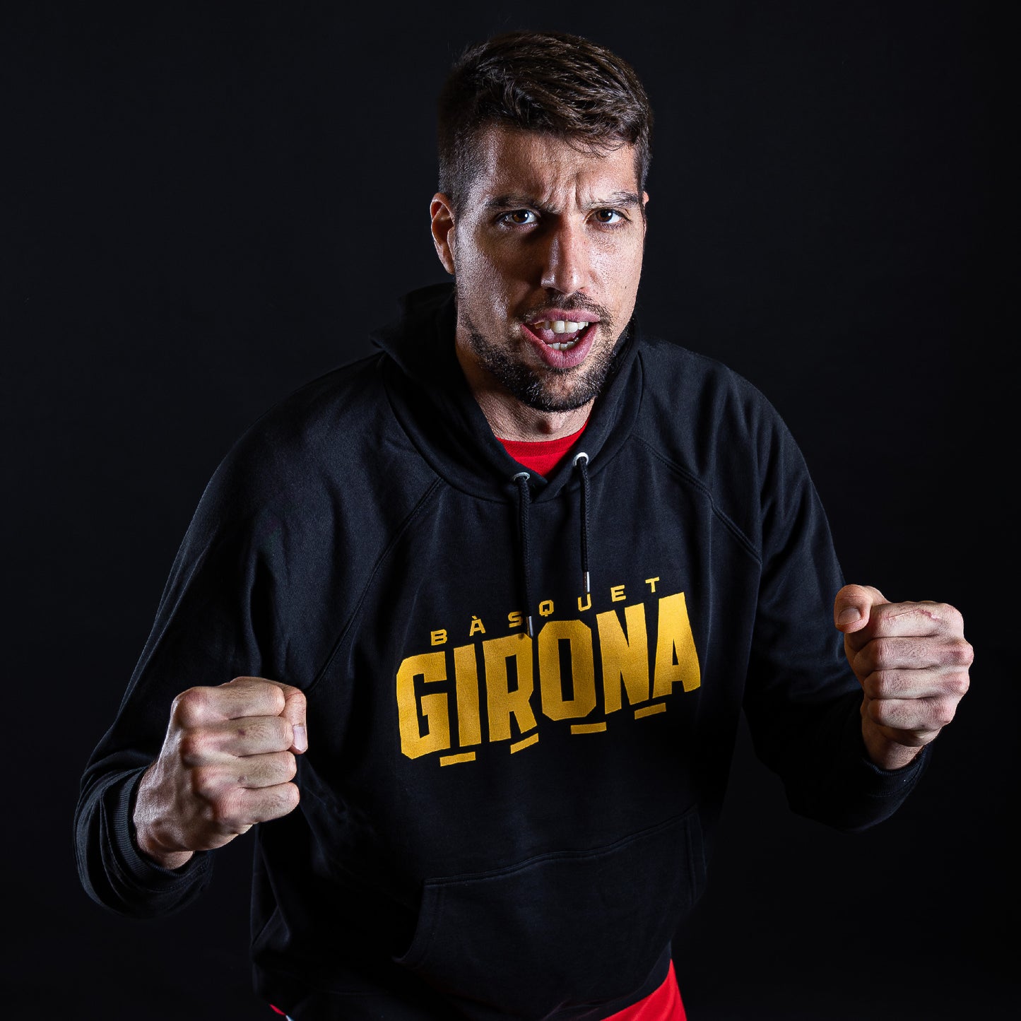 Black Girona Basketball Sweatshirt