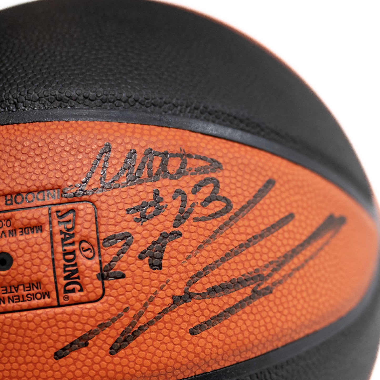 "Liga Endesa" ball signed by the 2023-2024 squad
