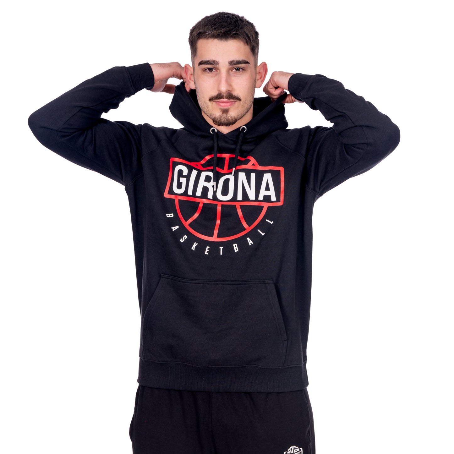 Bàsquet Girona Junior Black Sweatshirt