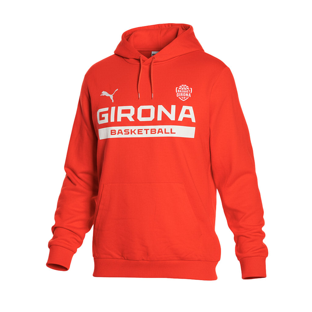 Red Puma Girona Basketball sweatshirt