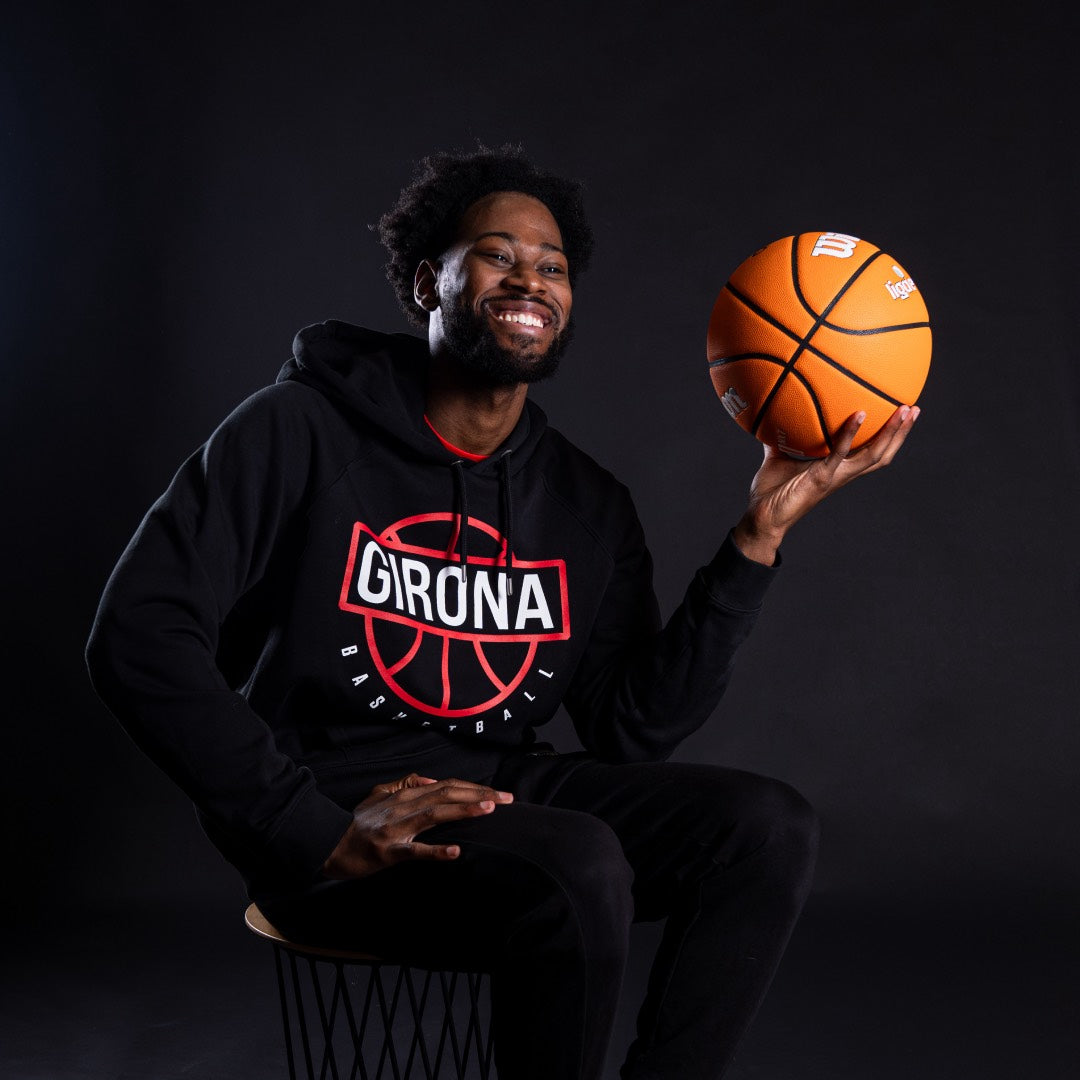 Bàsquet Girona Junior Black Sweatshirt