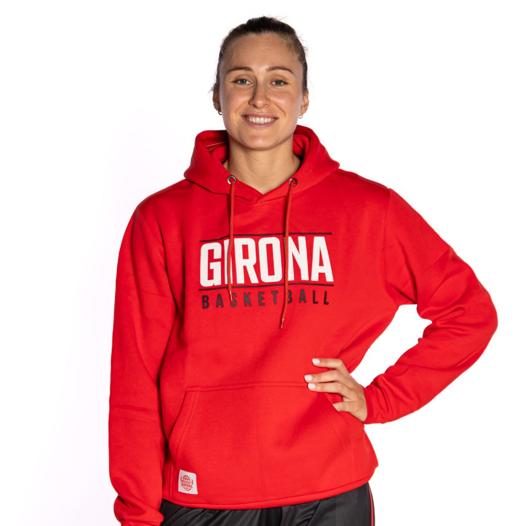 Dessuadora vermella Bàsquet Girona 25-26