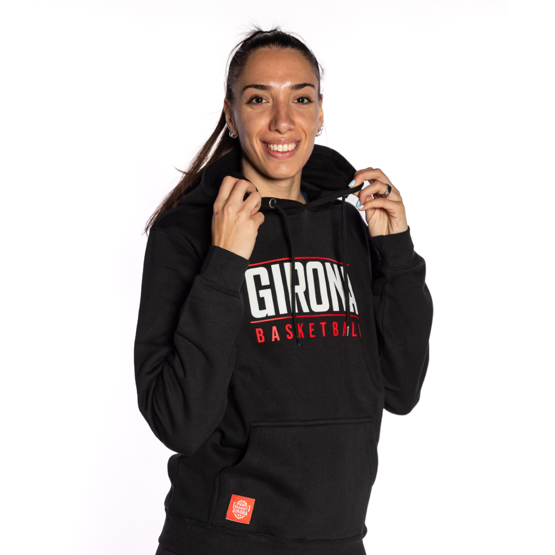 Dessuadora negra Bàsquet Girona 25-26