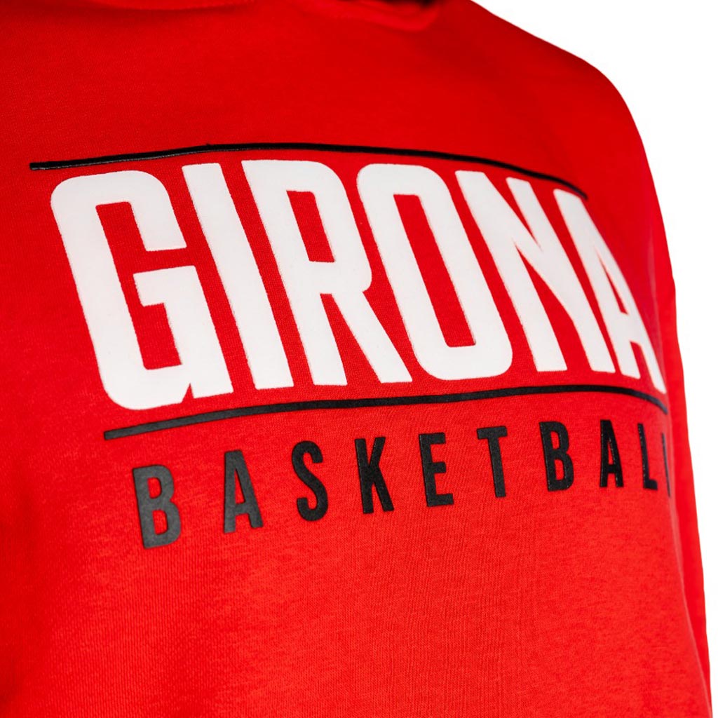 Dessuadora vermella Bàsquet Girona 25-26