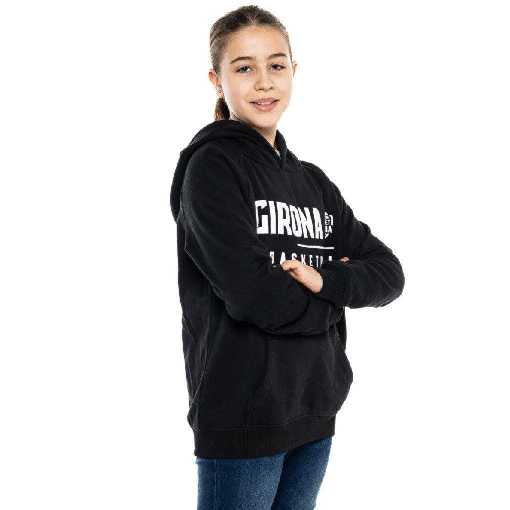 Sudadera Bàsquet Girona Negra 22/23 Junior