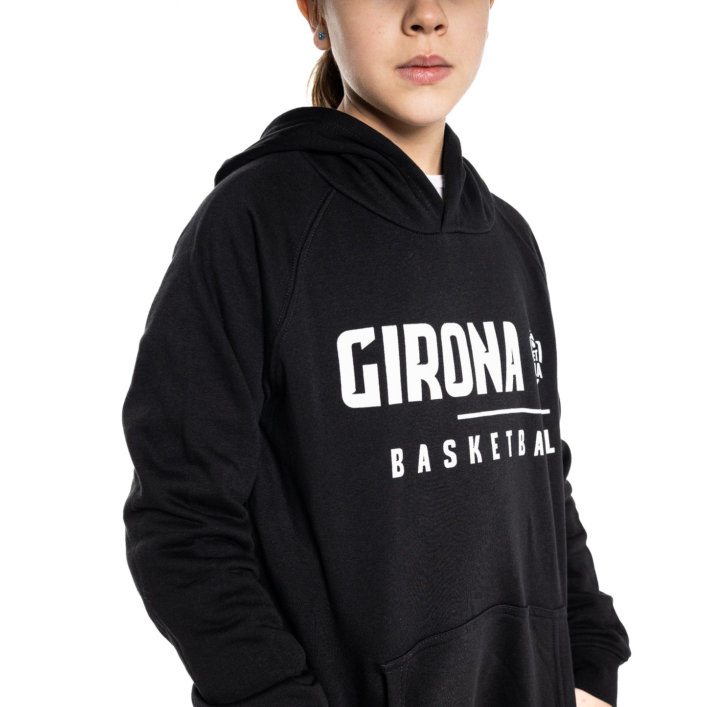 Sudadera Bàsquet Girona Negra 22/23 Junior