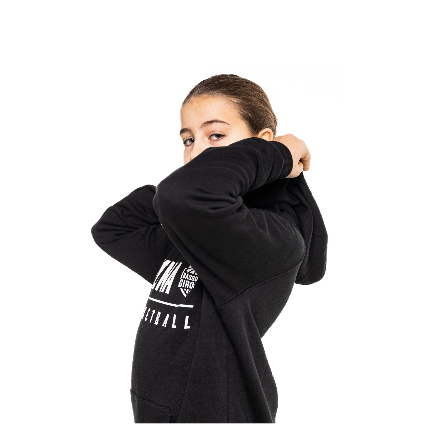 Sudadera Bàsquet Girona Negra 22/23 Junior
