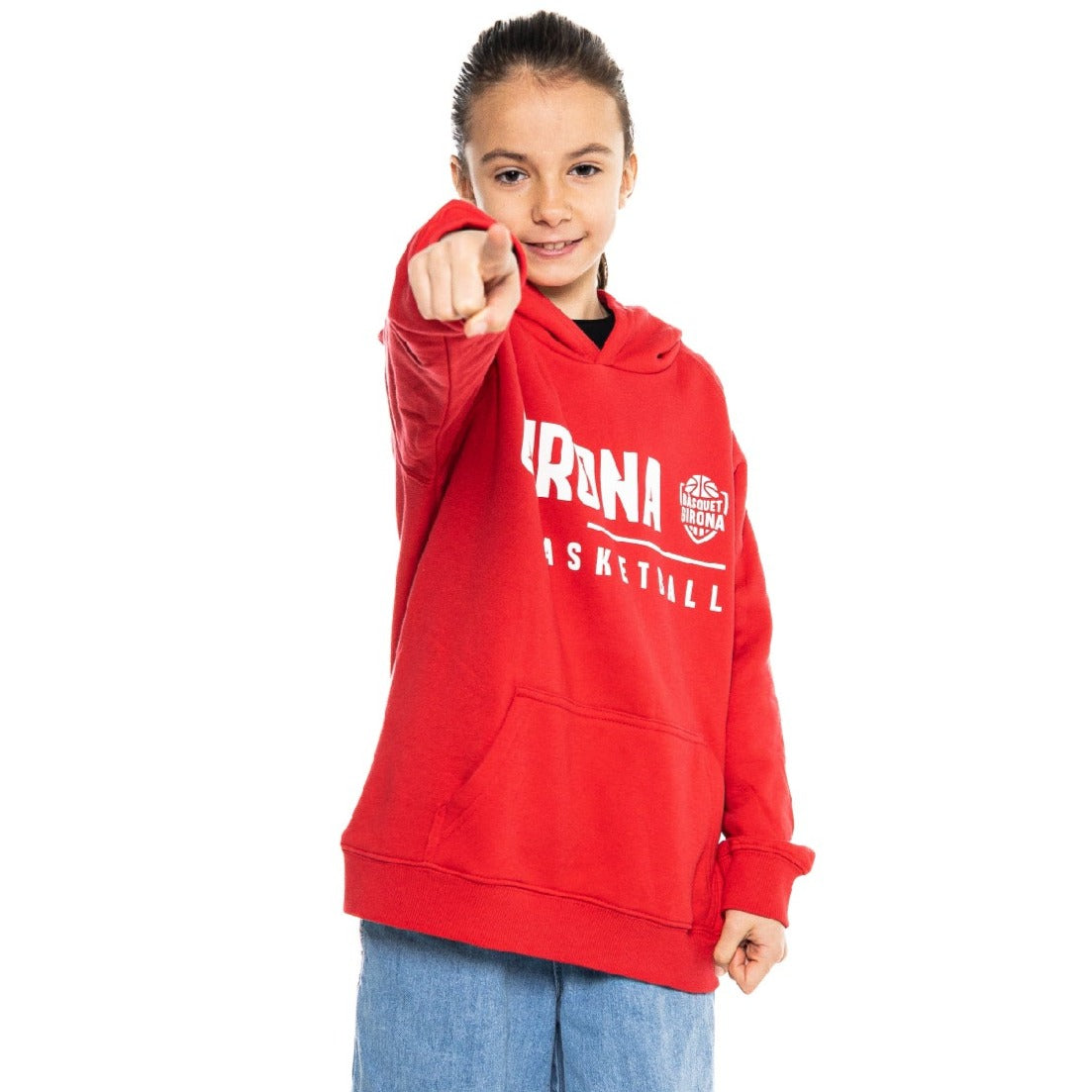 Sudadera Bàsquet Girona Roja 22/23 Junior