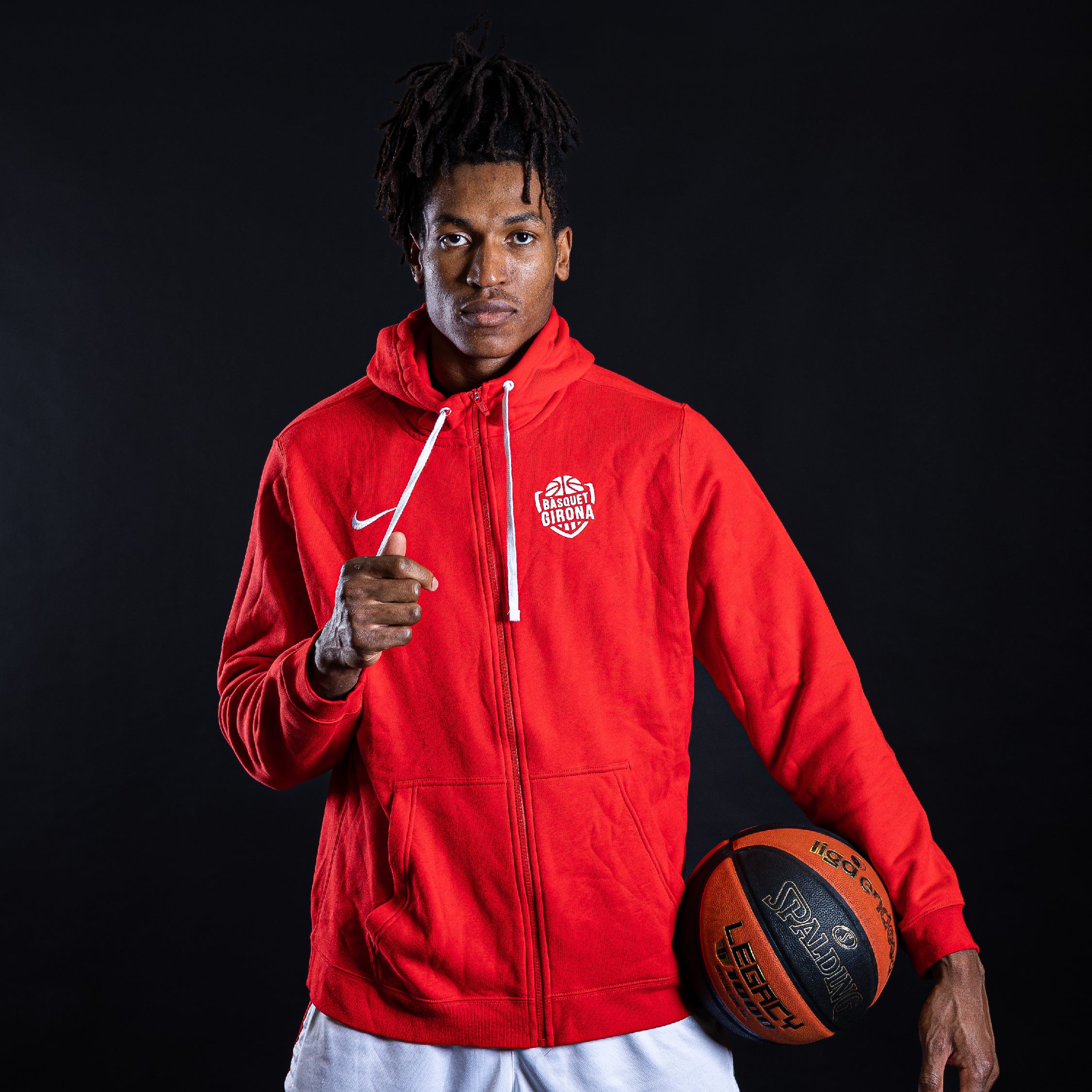 Dessuadora Cremellera Bàsquet Girona Adult