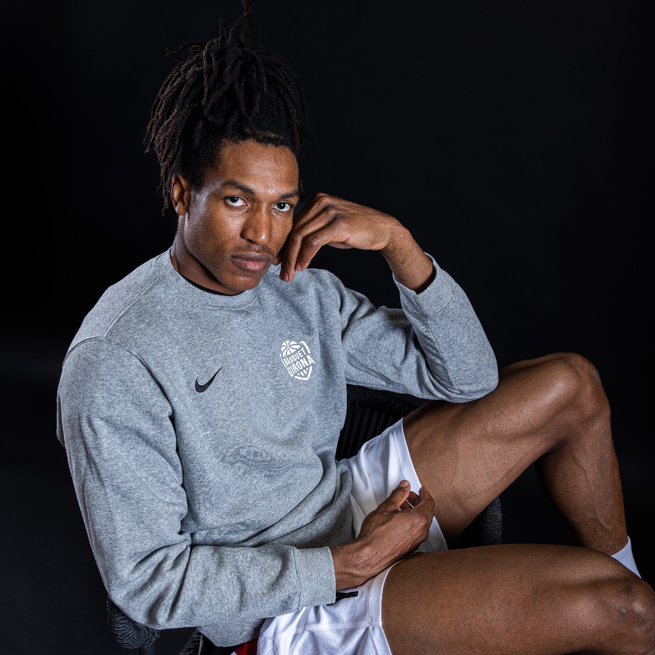 Girona Basketball Jersey Gray Adult