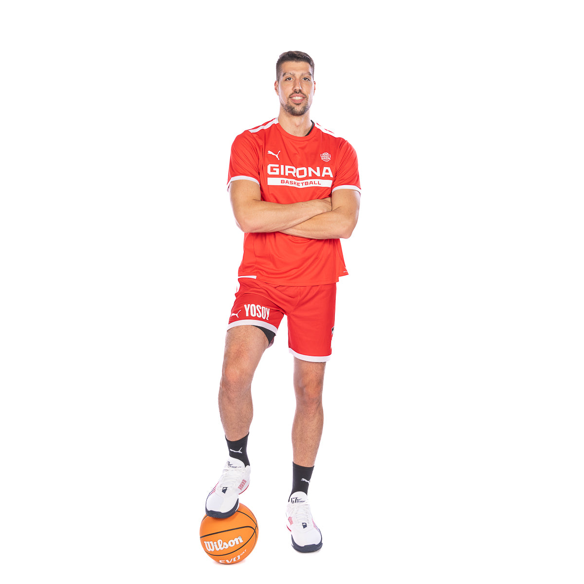 Samarreta Vermella Tècnica Girona Basketball