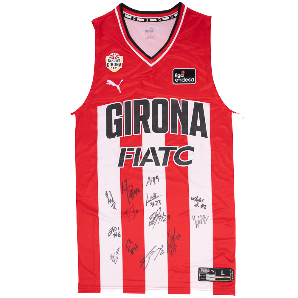 Samarreta primera equipació firmada per la plantilla 2024-2025