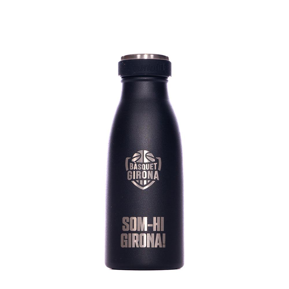 Ampolla Reutilitzable Negra Bàsquet Girona (350 ml)
