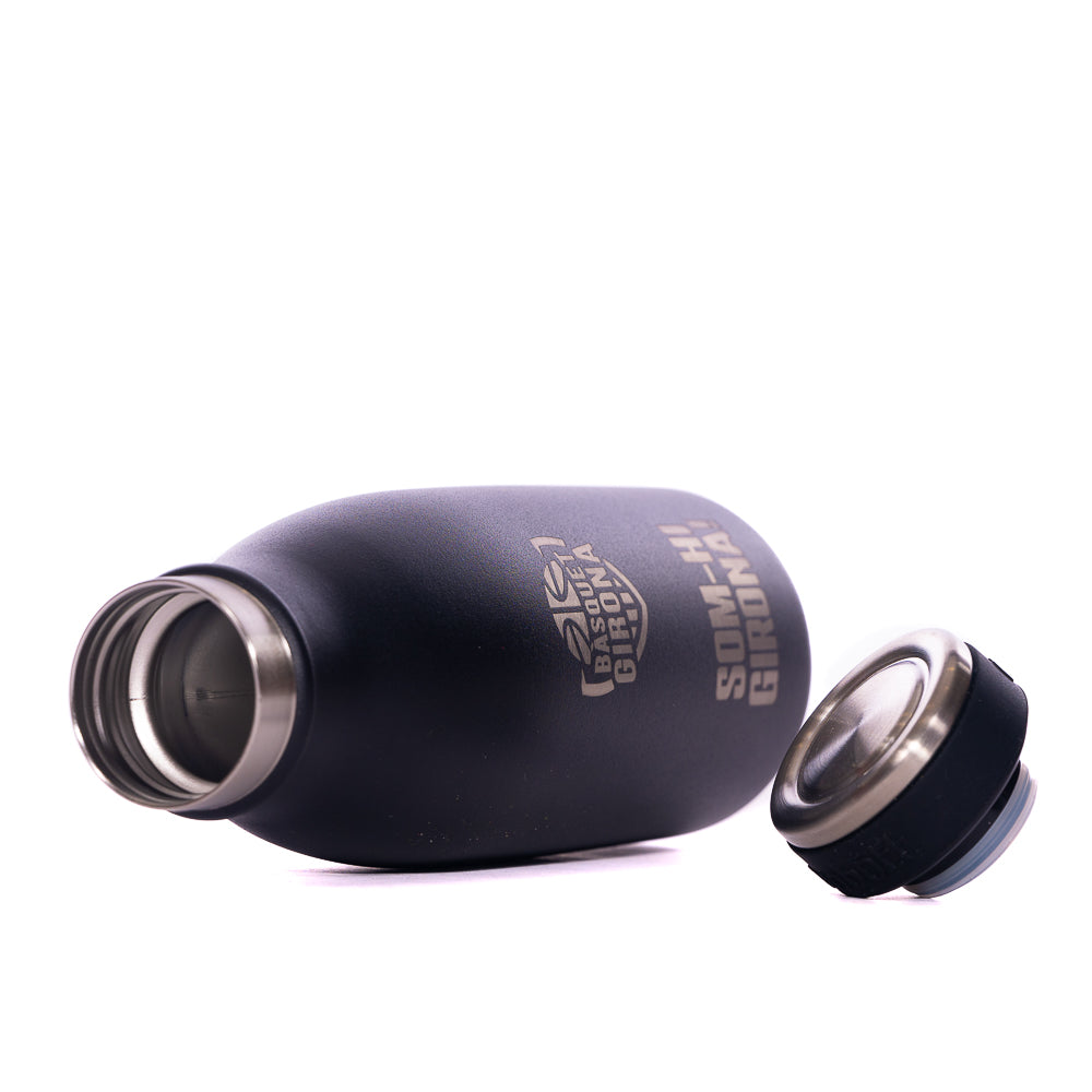 Ampolla Reutilitzable Negra Bàsquet Girona (350 ml)