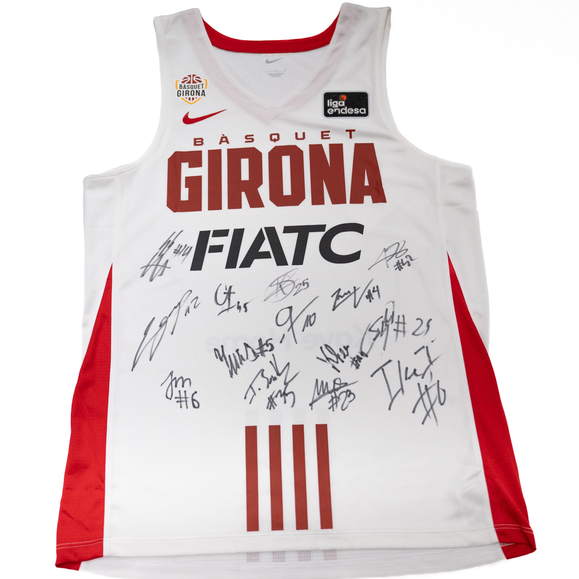 Samarreta segona equipació firmada per la plantilla 2023-2024