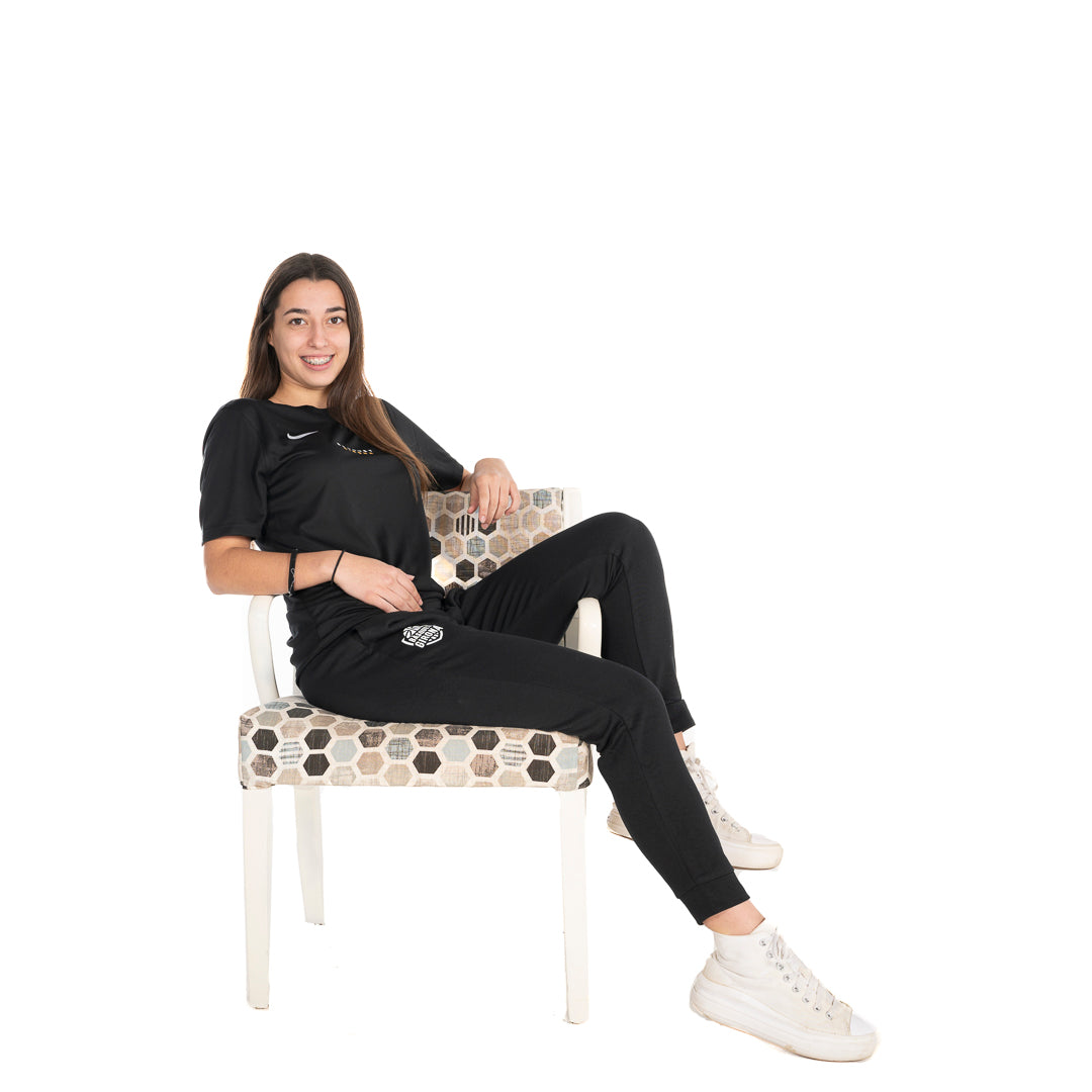 Pantalons Cotó Negre