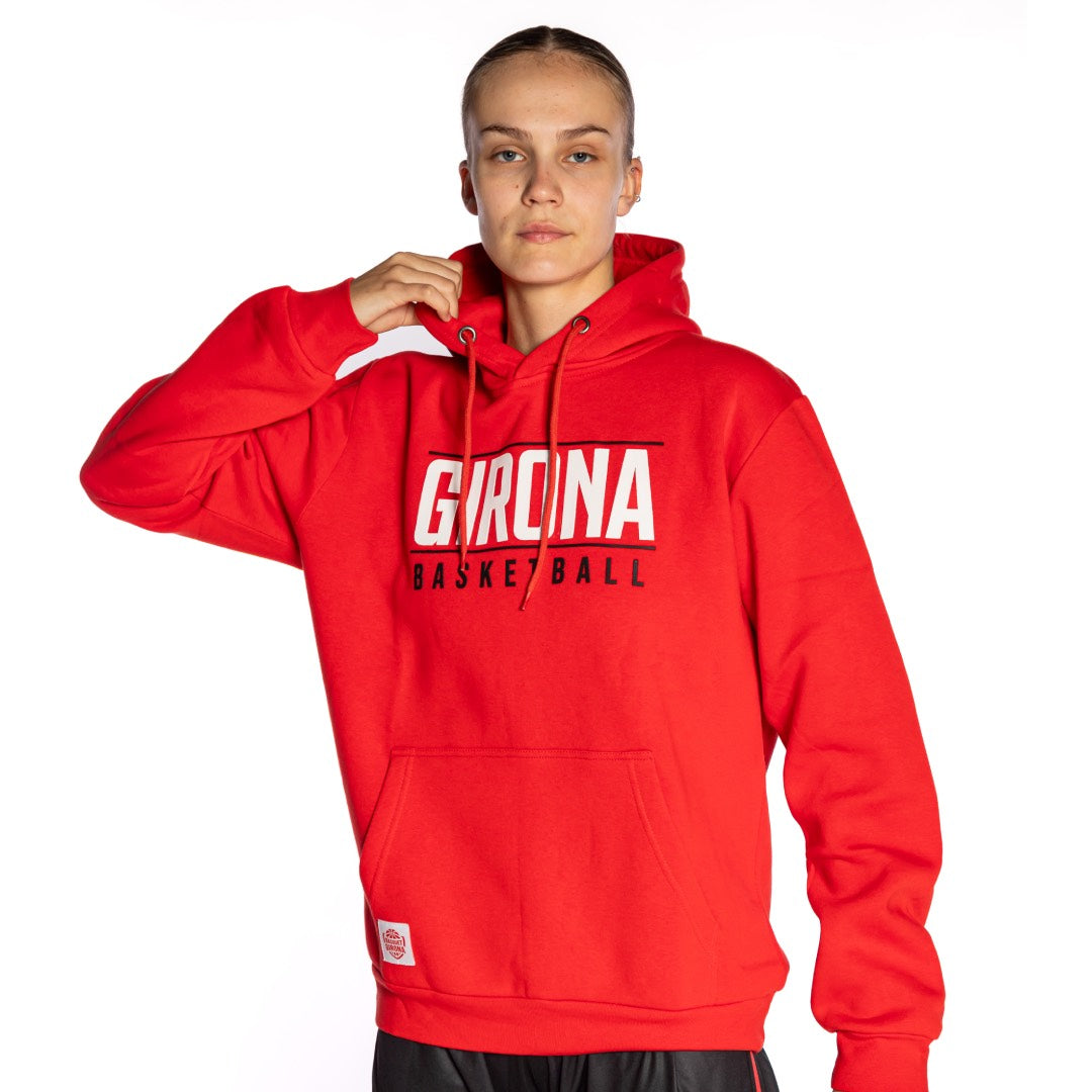 Dessuadora vermella Bàsquet Girona 25-26