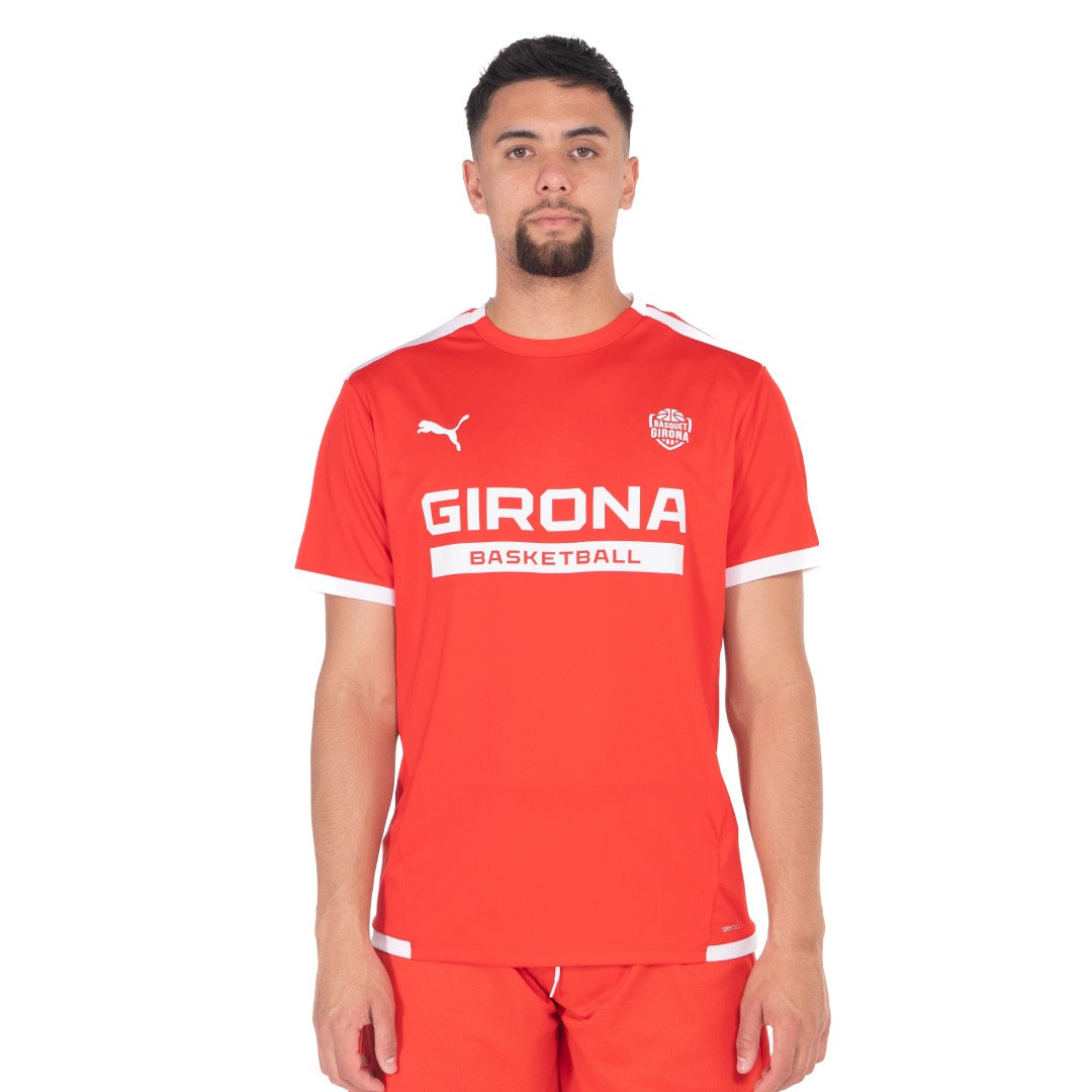 Samarreta Vermella Tècnica Girona Basketball Júnior