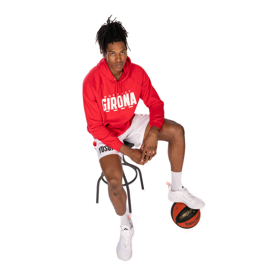 Red Girona Basketball Sweatshirt