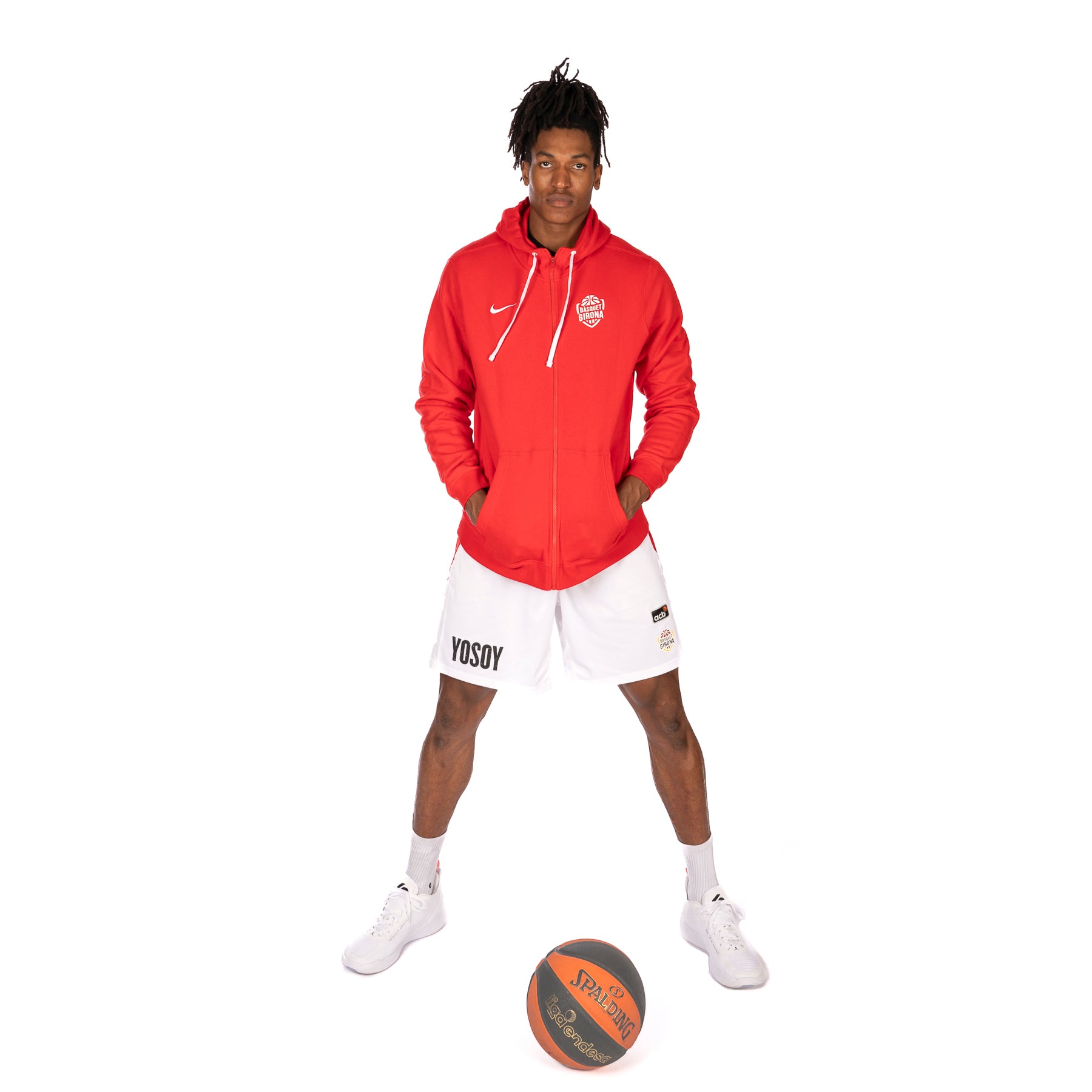 Dessuadora Cremellera Bàsquet Girona Adult