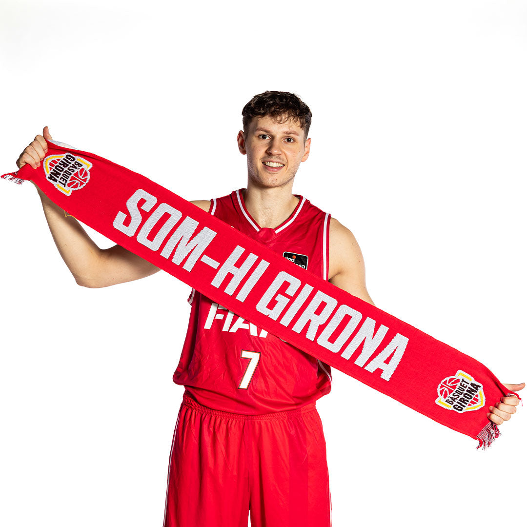 Girona Basketball Scarf "We're in Girona"