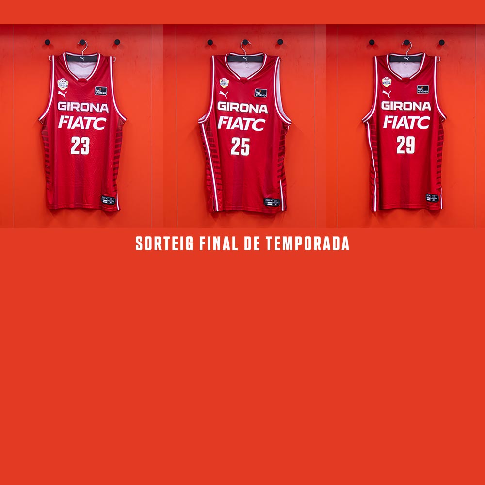 Butlleta sorteig: samarretes de joc signades del Bàsquet Girona