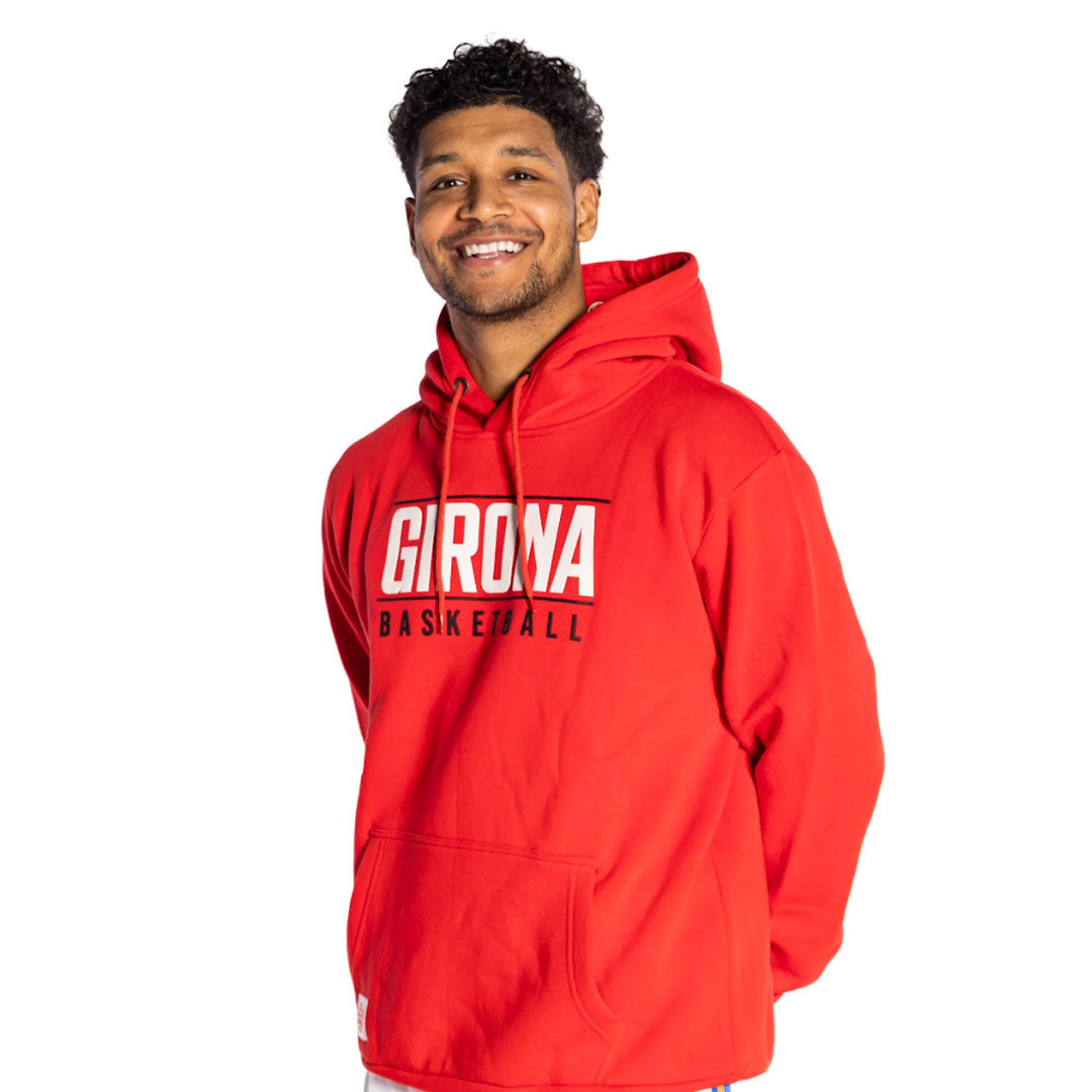 Red Basketball Girona Sweatshirt 25-26