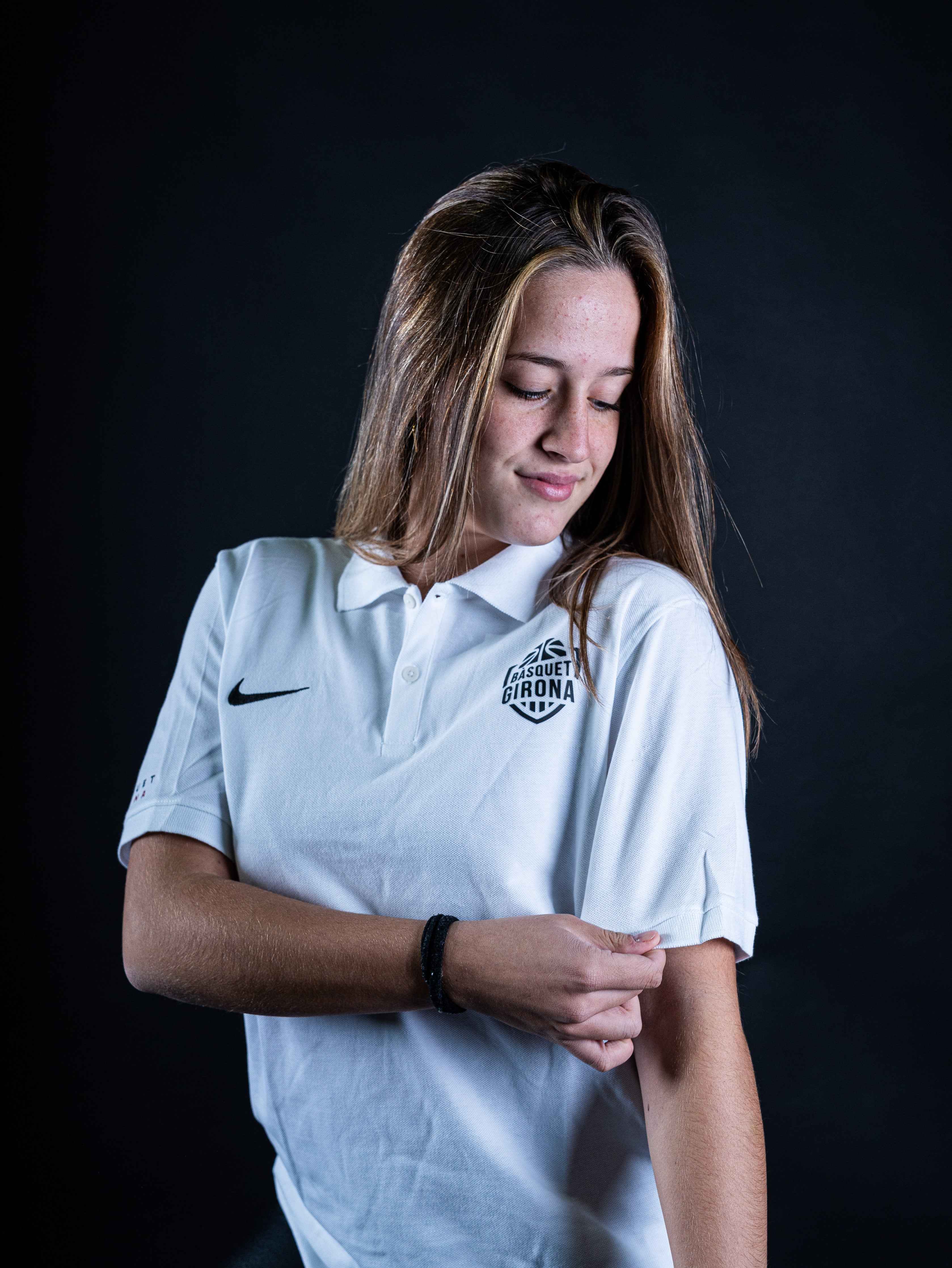 Polo Blanc Bàsquet Girona