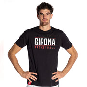 Samarreta negra casual Bàsquet Girona pel Pep Busquet