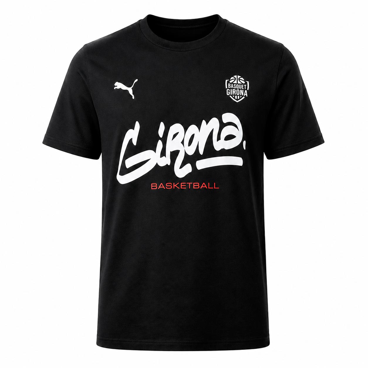 Samarreta Puma negra de cotó 26-27