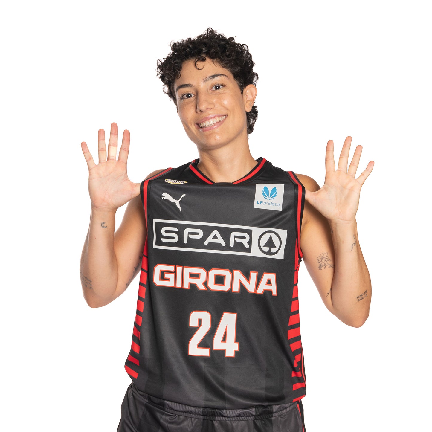 Pack: T-shirt + Pants Home Kit Spar Girona 25-26
