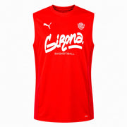 Samarreta Vermella Tècnica sense mànigues Girona Basketball