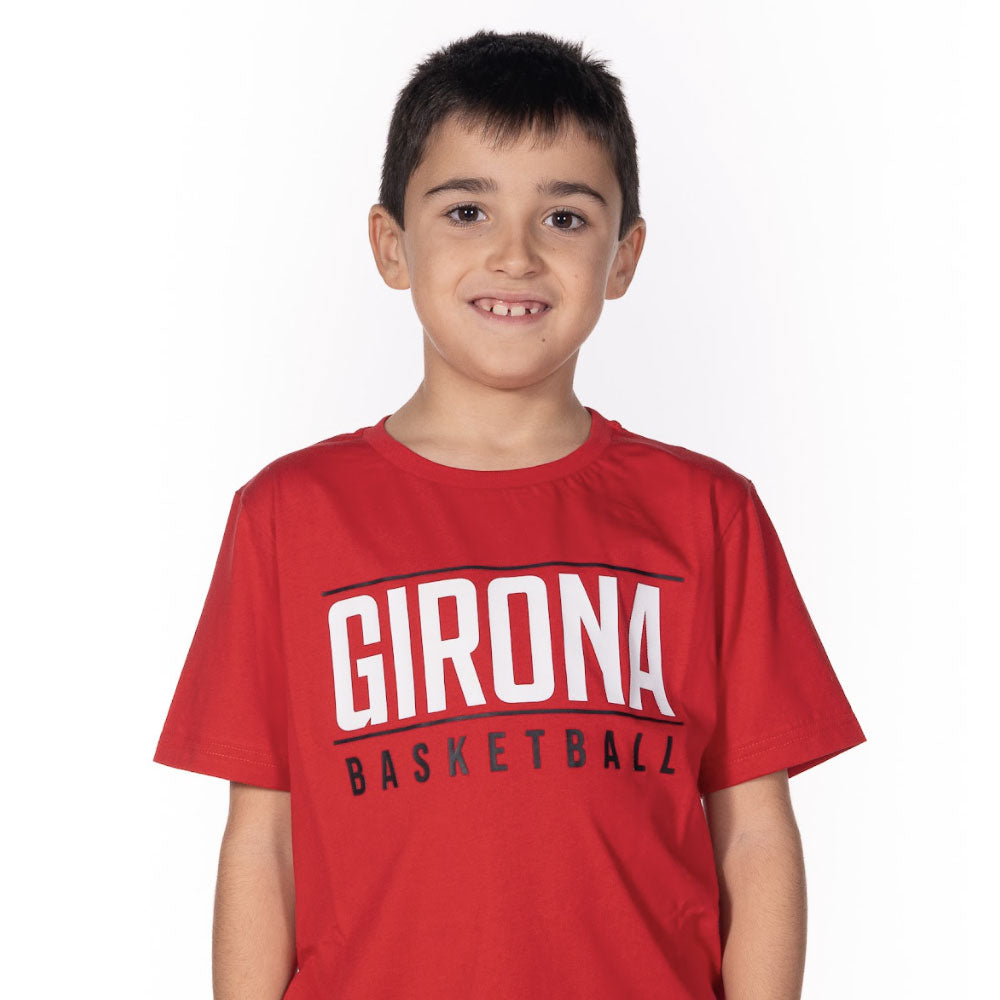 Samarreta Vermella 25-26 Bàsquet Girona Júnior