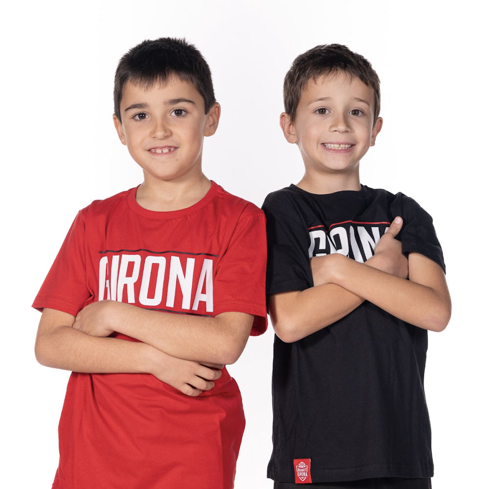 Camiseta Negra Bàsquet Girona 25-26 Junior