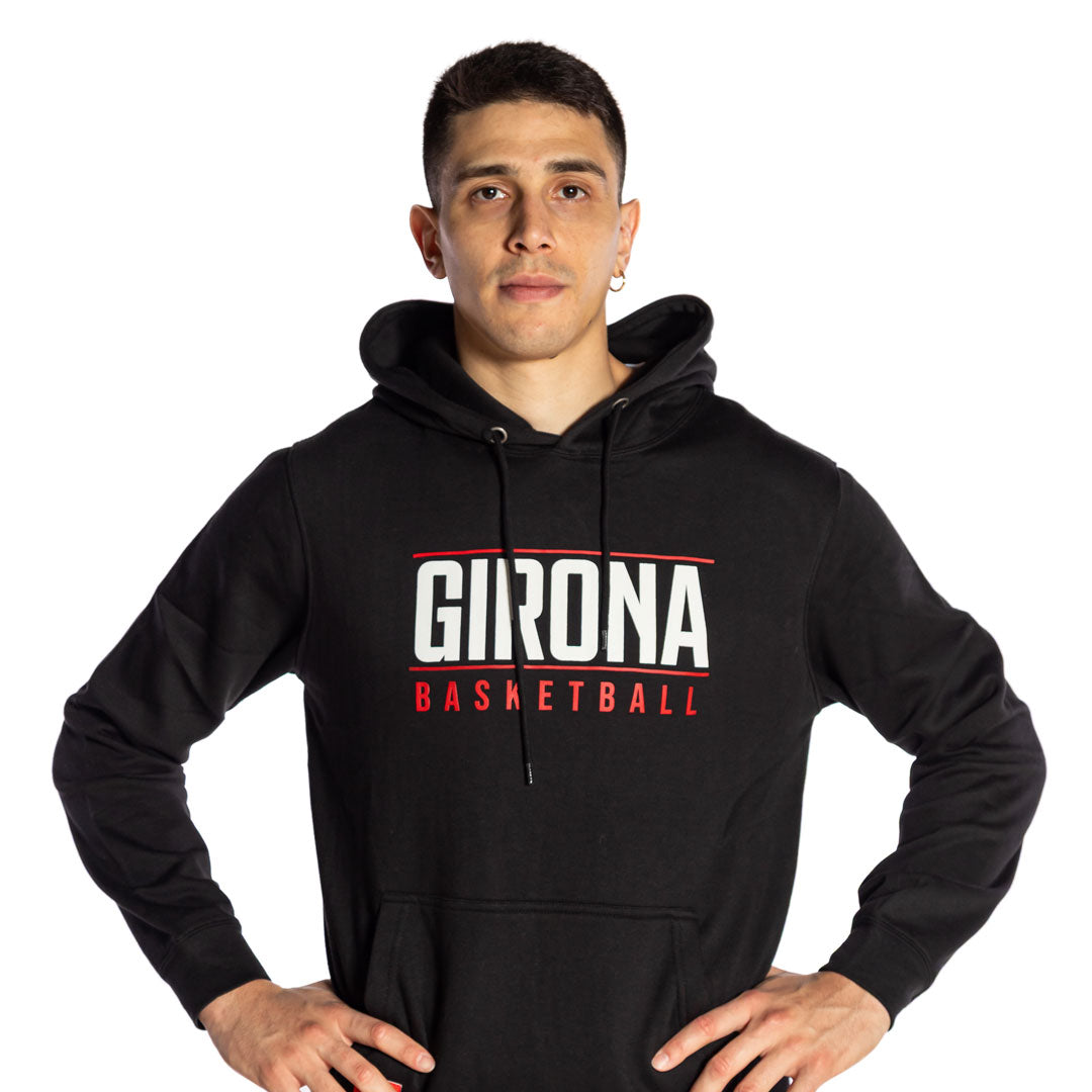 Girona Basketball 25-26 black sweatshirt