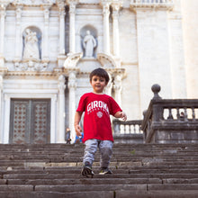Load image into Gallery viewer, Organic Cotton Bàsquet Girona Red T-shirt Junior

