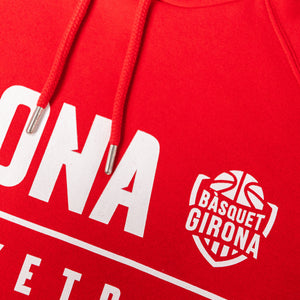 Bàsquet Girona Sweatshirt Red 22/23 Junior