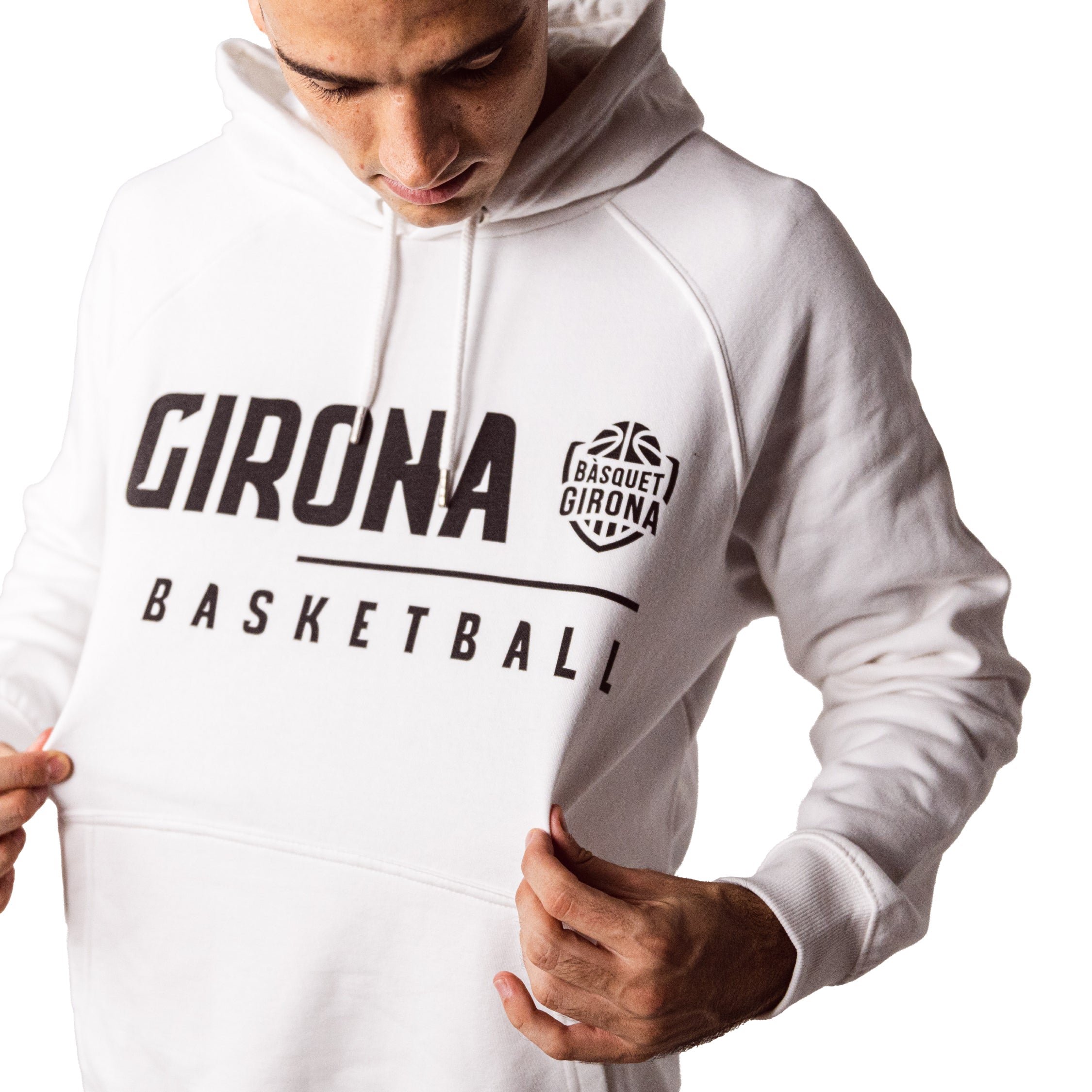 Sudadera Bàsquet Girona Blanca 22/23 Junior